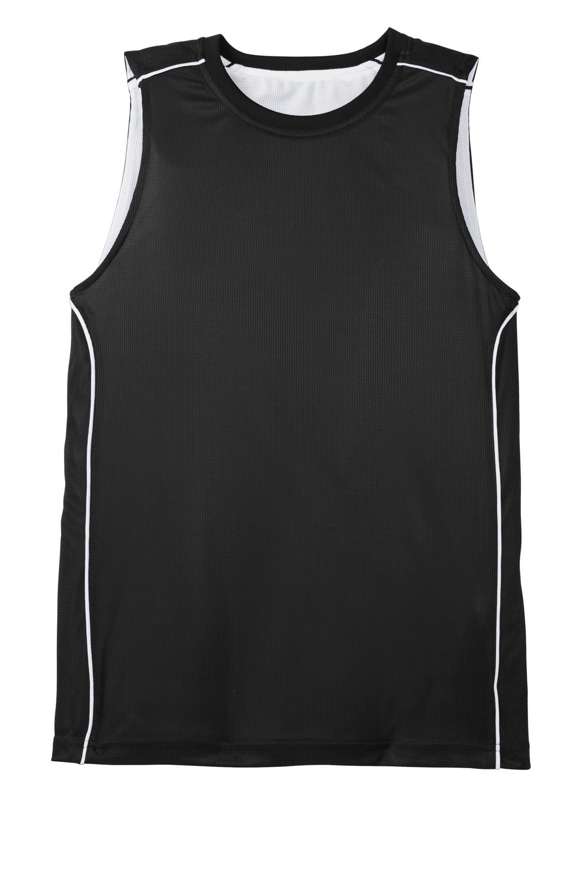 Sport-Tek Youth PosiCharge Mesh Reversible Sleeveless Tee YT555