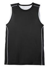 Sport-Tek Youth PosiCharge Mesh Reversible Sleeveless Tee YT555