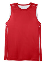 Sport-Tek Youth PosiCharge Mesh Reversible Sleeveless Tee YT555