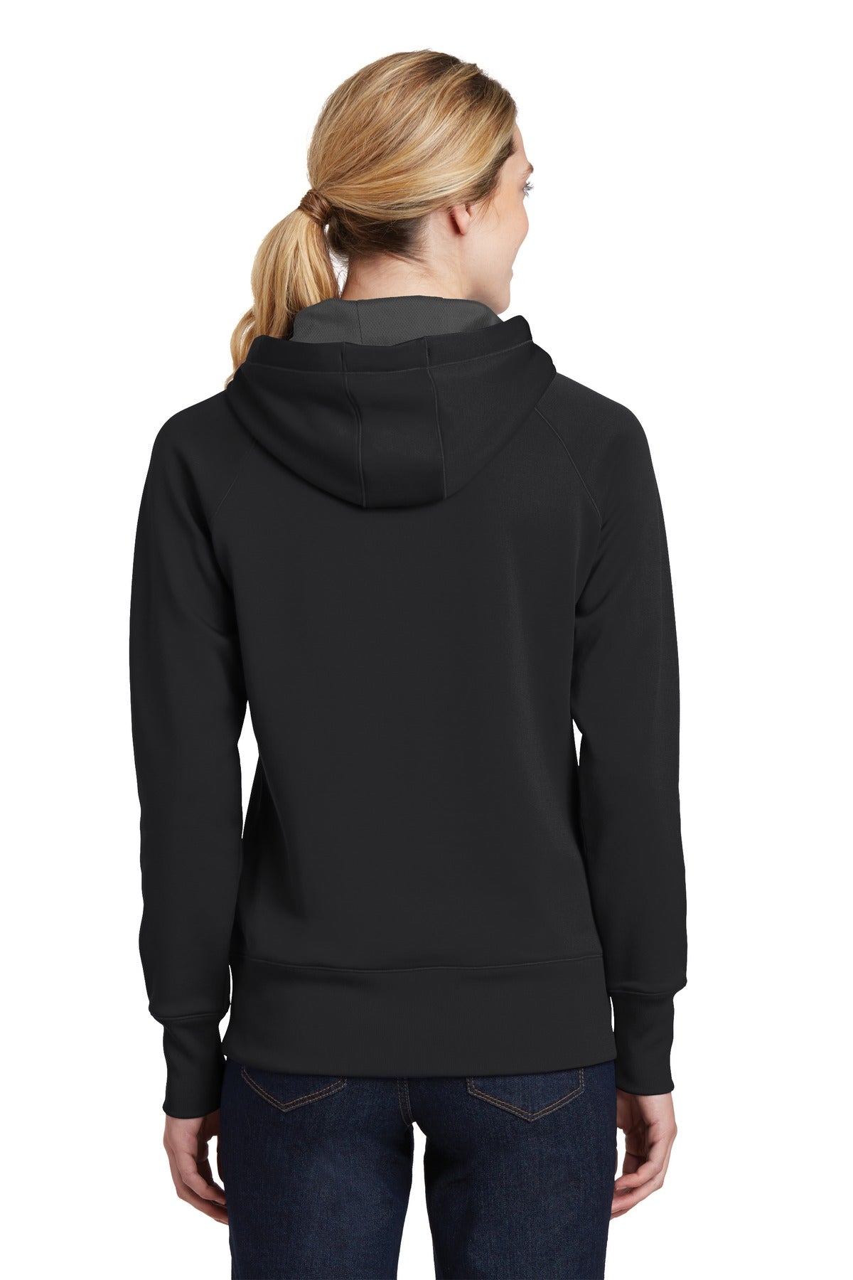 Sport-Tek Ladies Tech Fleece Hooded Sweatshirt.  LST250