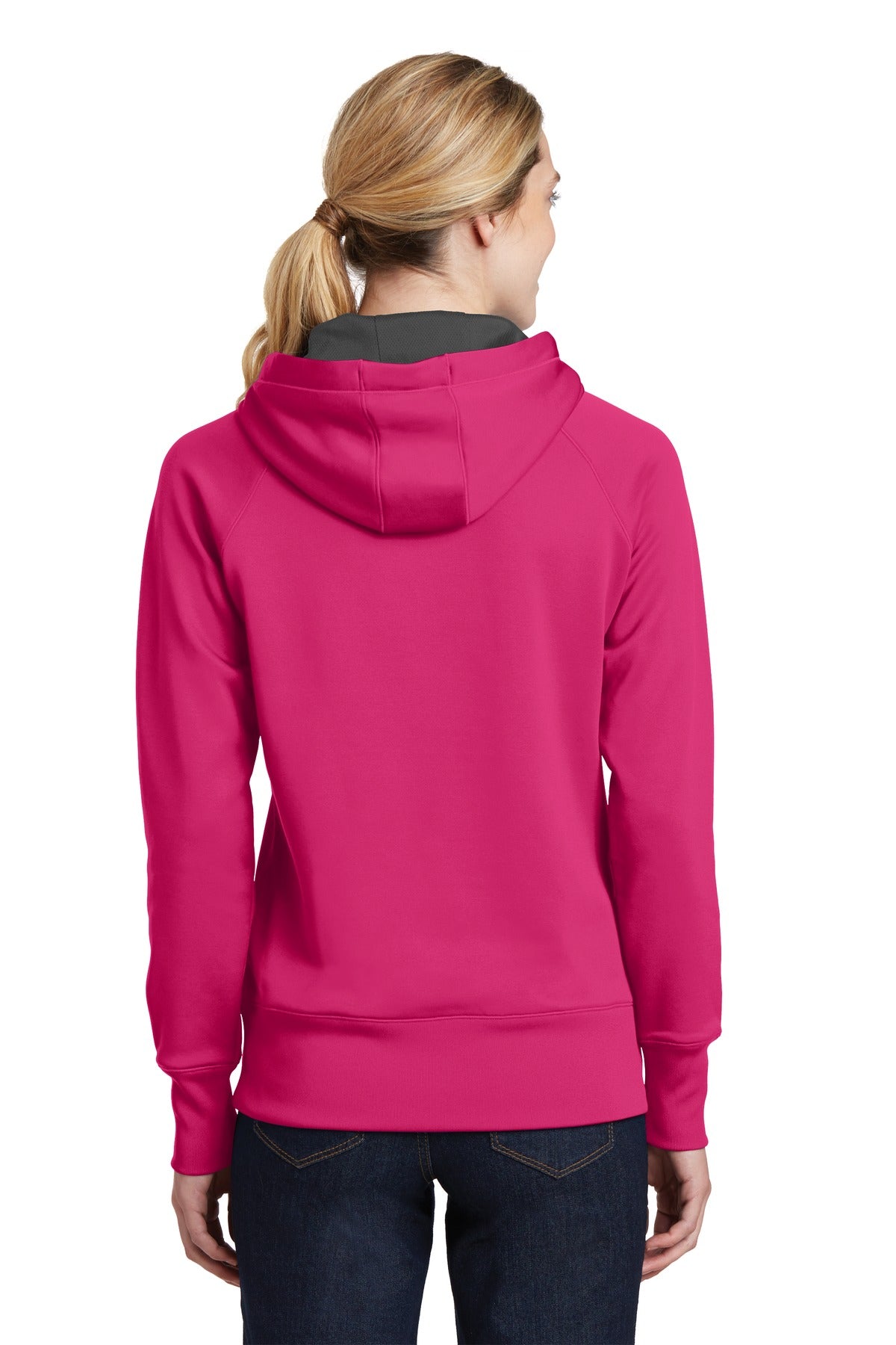 Sport-Tek Ladies Tech Fleece Hooded Sweatshirt.  LST250