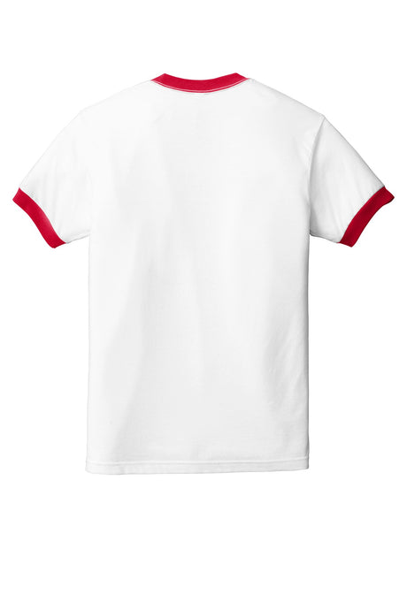 American Apparel Men's Fine Jersey Ringer T-Shirt. 2410W American Apparel