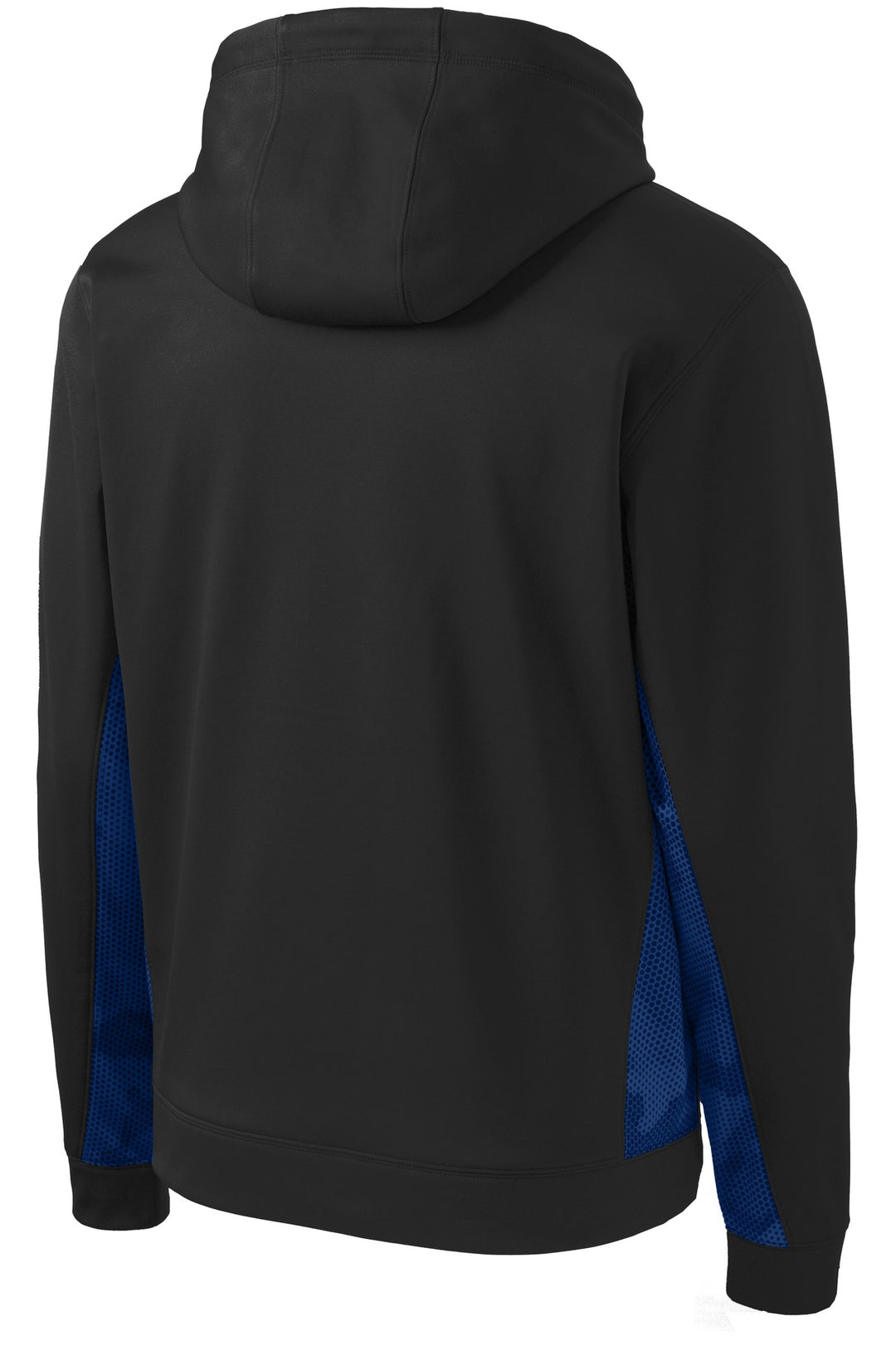 Sport-Tek Youth Sport-Wick CamoHex Fleece Colorblock Hooded Pullover YST239