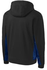 Sport-Tek Youth Sport-Wick CamoHex Fleece Colorblock Hooded Pullover YST239