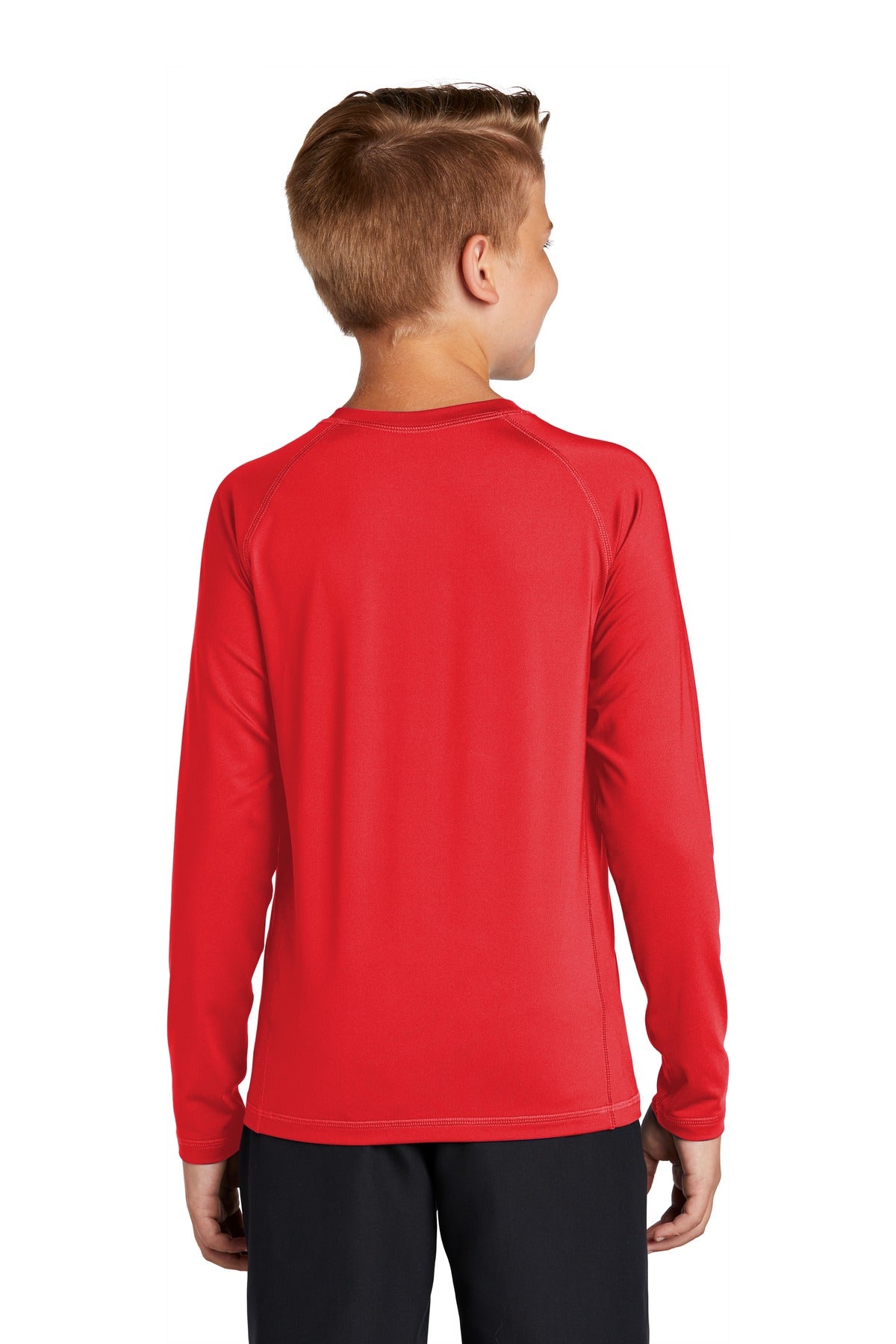 Sport-Tek Youth Long Sleeve Rashguard Tee YST470LS