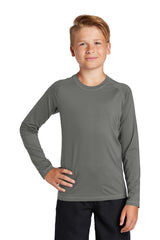 Sport-Tek Youth Long Sleeve Rashguard Tee YST470LS