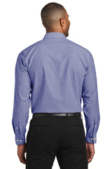 Port Authority Men's Slim Fit SuperPro Oxford Shirt. S661