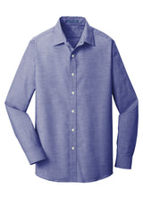 Port Authority Men's Slim Fit SuperPro Oxford Shirt. S661