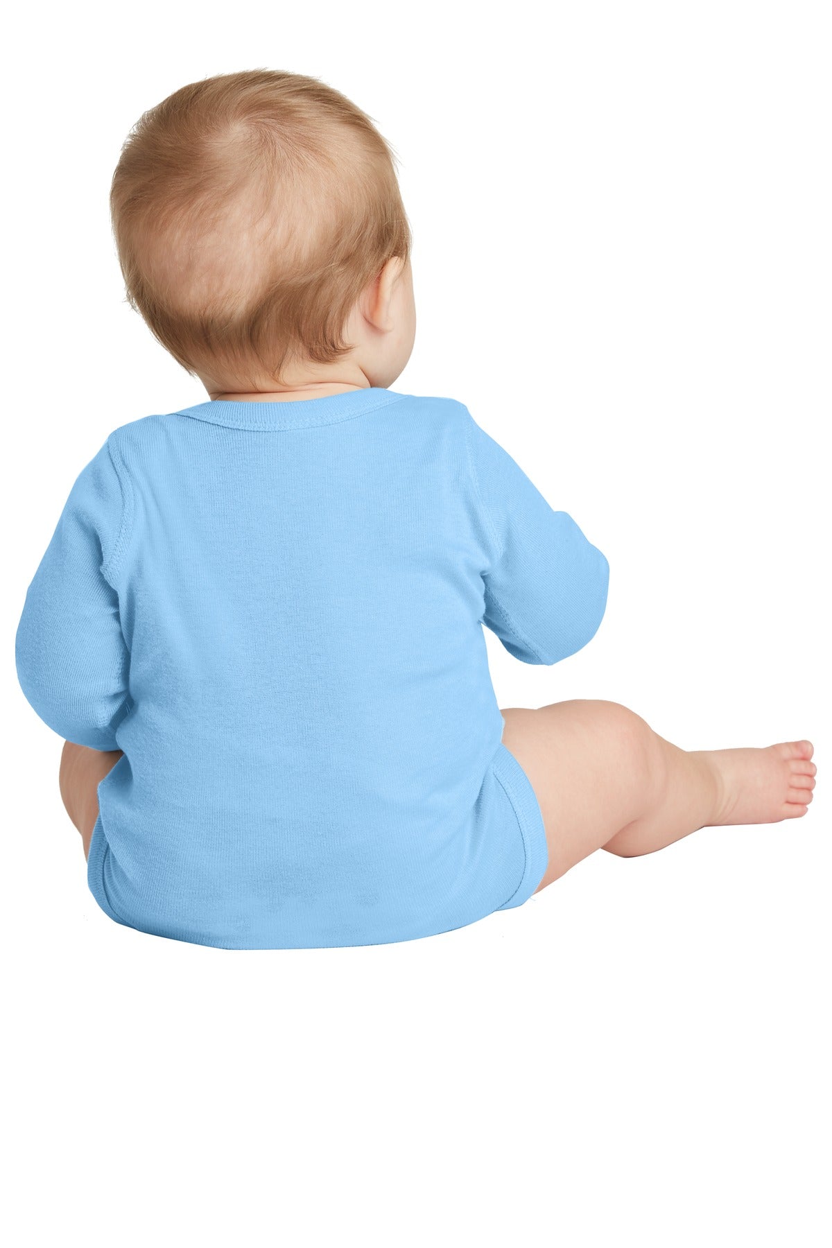 Rabbit Skins Infant Long Sleeve Baby Rib Bodysuit Rabbit Skins
