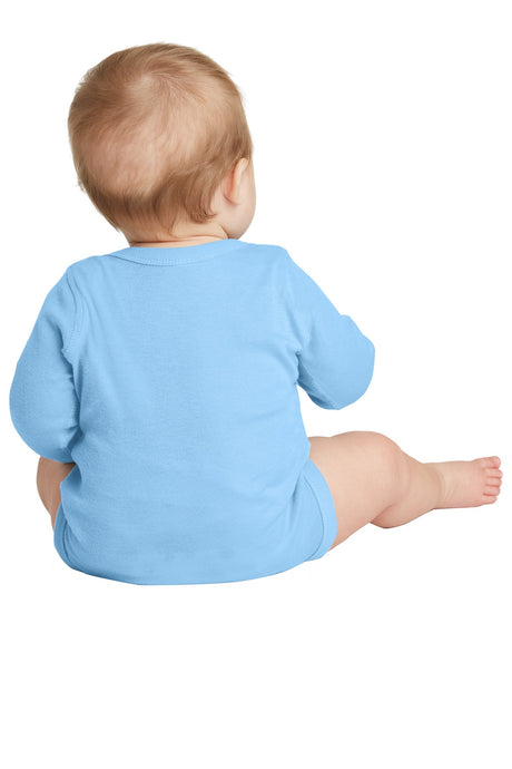 Rabbit Skins Infant Long Sleeve Baby Rib Bodysuit Rabbit Skins