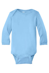 Rabbit Skins Infant Long Sleeve Baby Rib Bodysuit Rabbit Skins