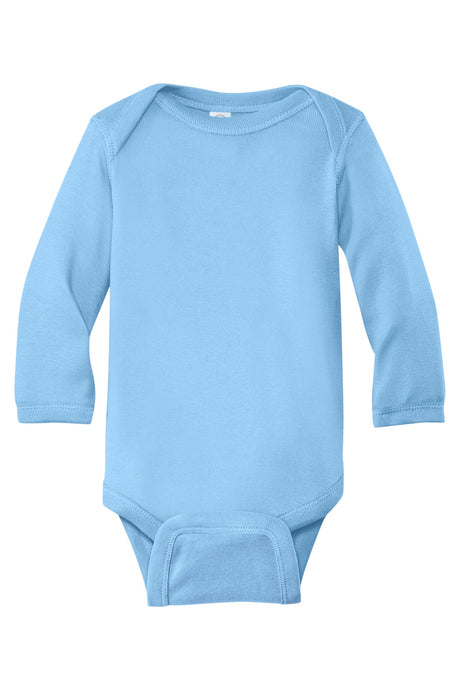 Rabbit Skins Infant Long Sleeve Baby Rib Bodysuit Rabbit Skins