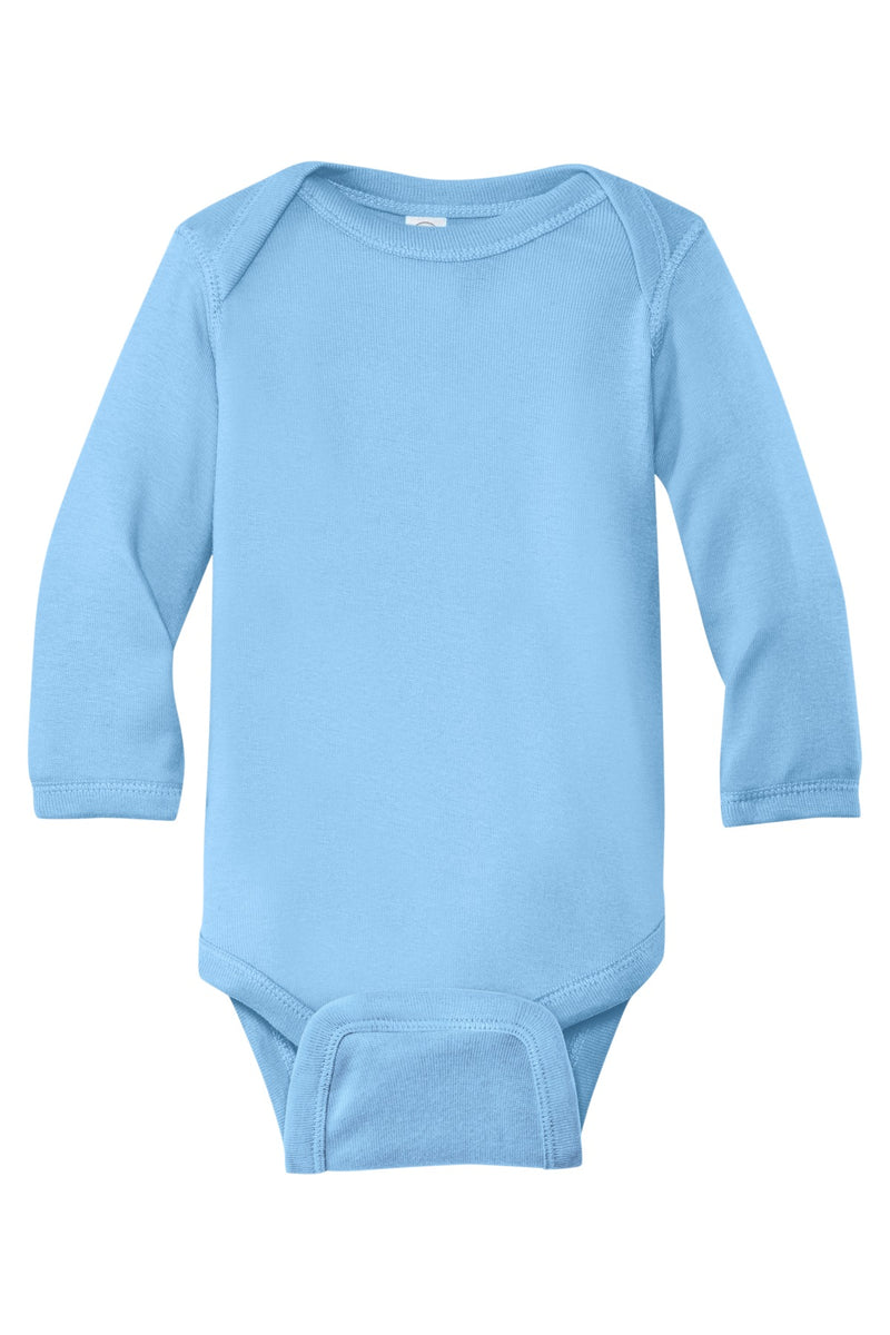 Rabbit Skins Infant Long Sleeve Baby Rib Bodysuit