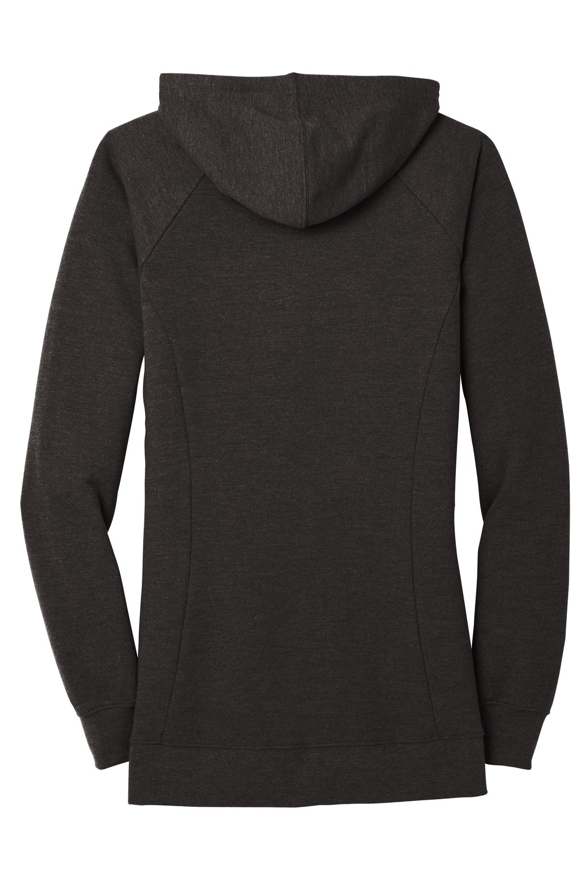 District Women's Perfect Tri French Terry Full-Zip Hoodie. DT456 District