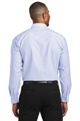 Port Authority Men's Slim Fit SuperPro Oxford Shirt. S661