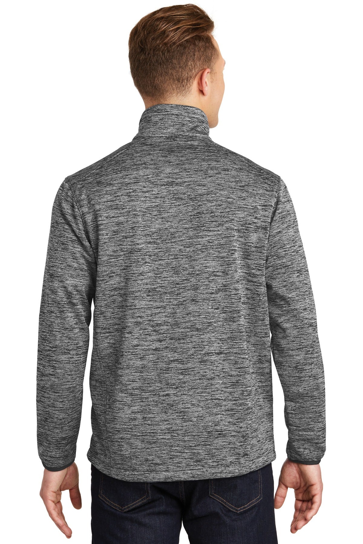Sport-Tek Men's PosiCharge Electric Heather Soft Shell Jacket