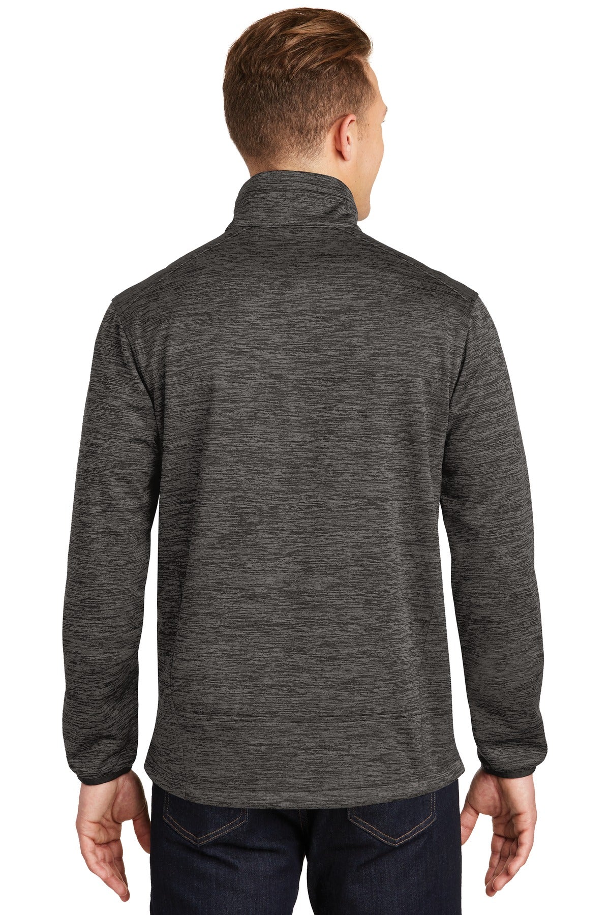 Sport-Tek Men's PosiCharge Electric Heather Soft Shell Jacket