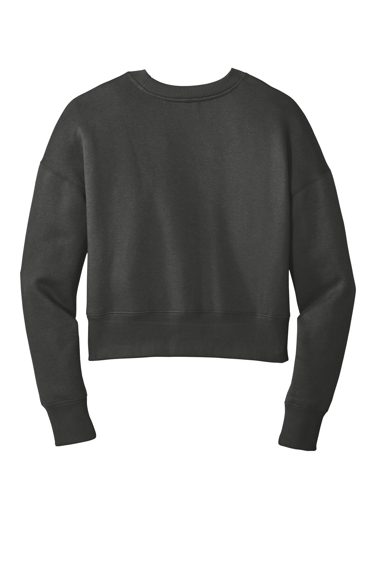 District Women's Perfect Weight Fleece Cropped Crew DT1105 District