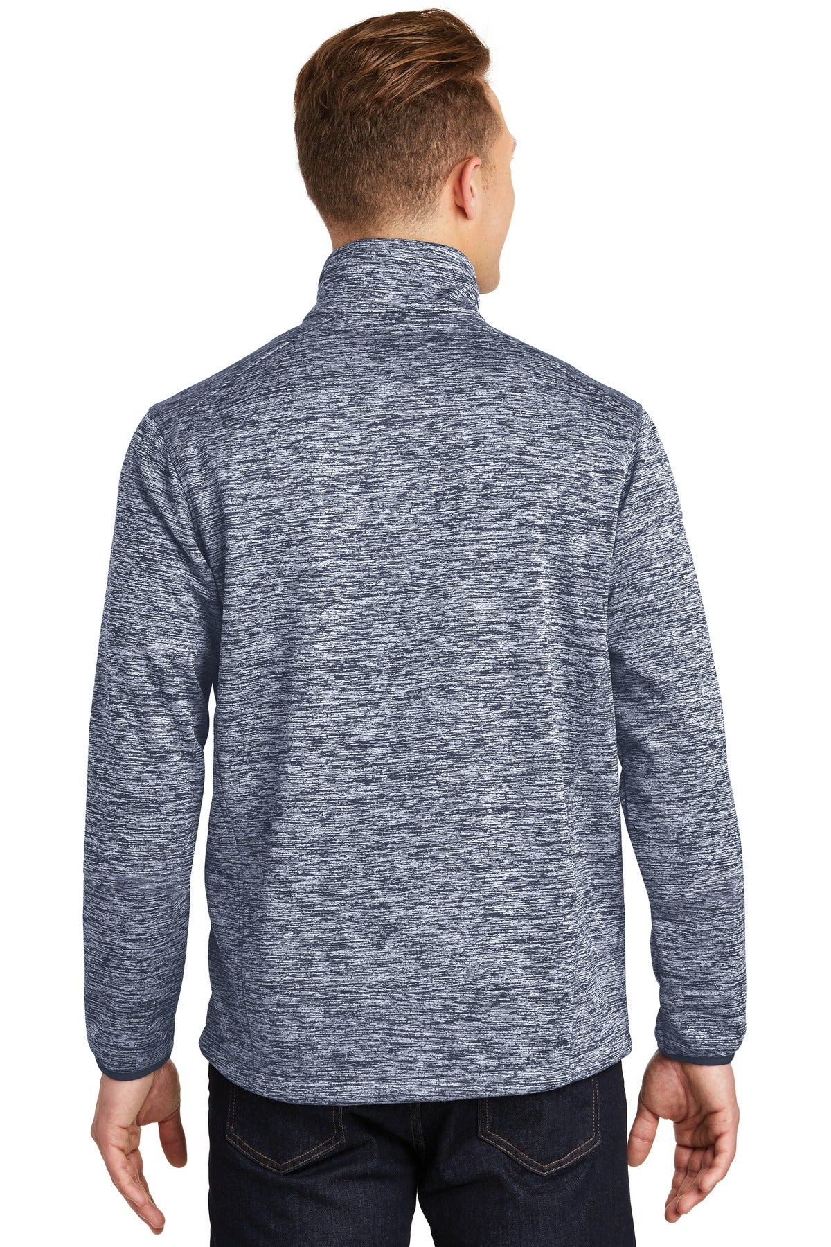 Sport-Tek Men's PosiCharge Electric Heather Soft Shell Jacket