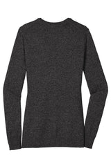 Port Authority Women's Marled Cardigan Sweater. LSW415