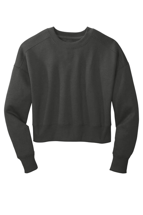 District Women's Perfect Weight Fleece Cropped Crew DT1105 District