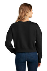 District Women's Perfect Weight Fleece Cropped Crew DT1105 District