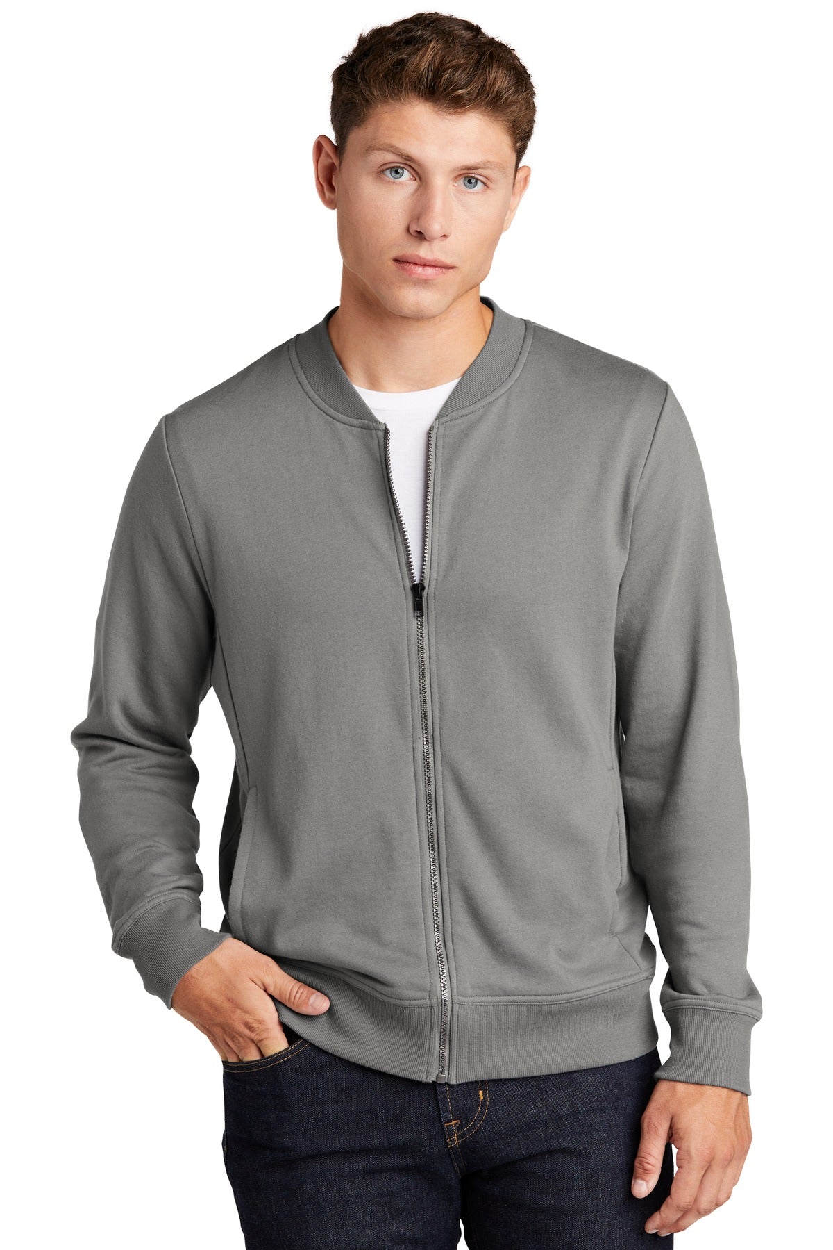 Sport-Tek Men's Lightweight French Terry Bomber. ST274