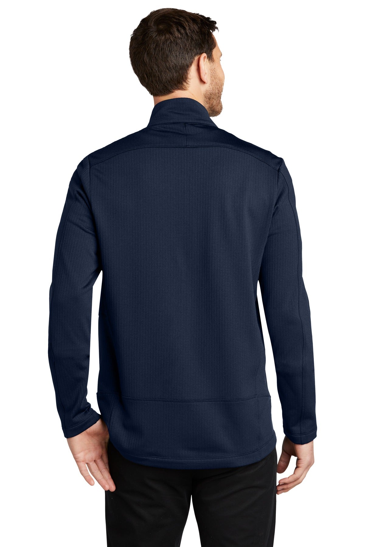 Port Authority Men's Grid Fleece Jacket. F239