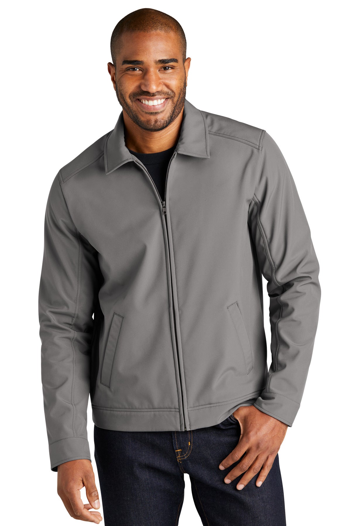 Port Authority Men's Mechanic Soft Shell Jacket J417