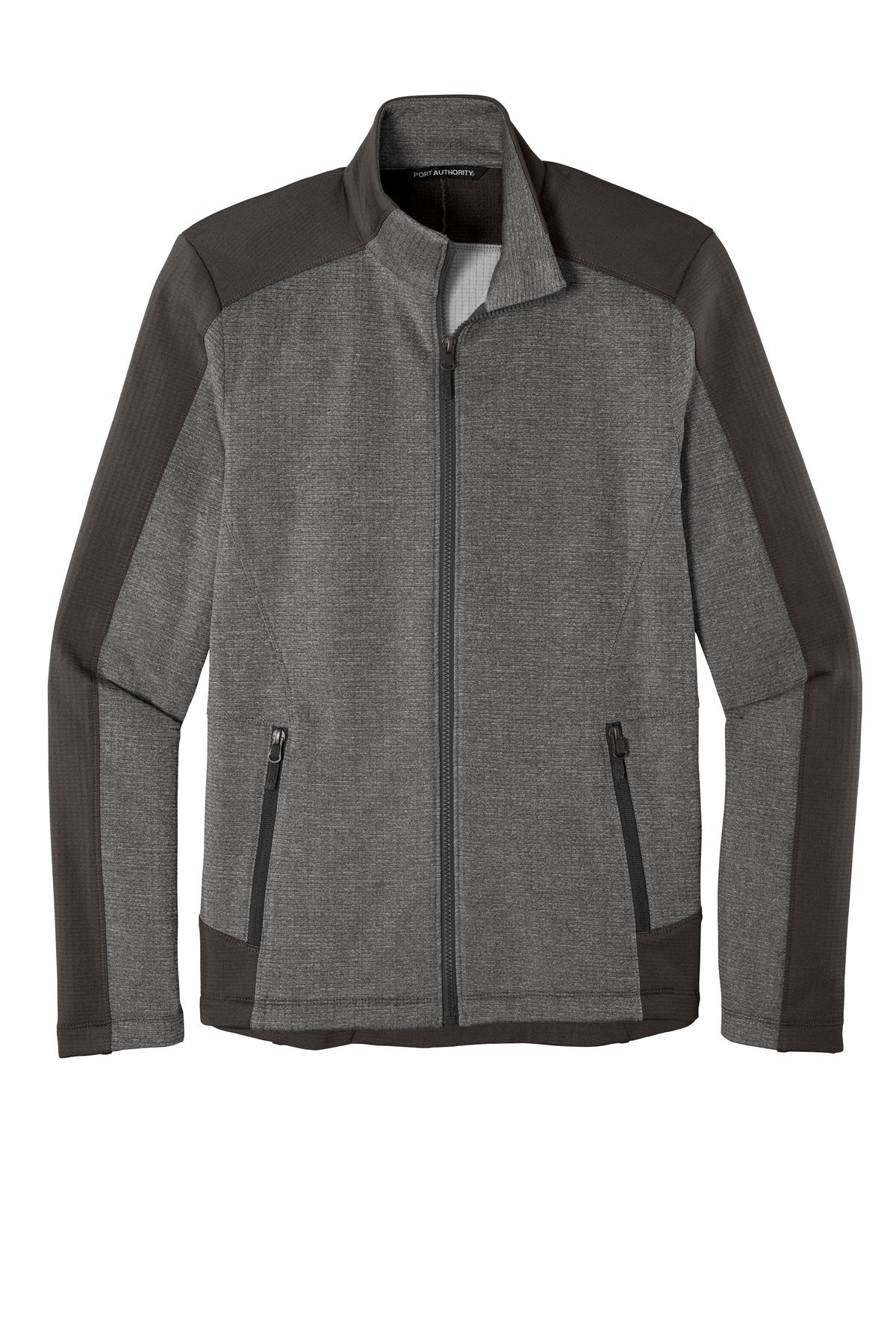 Port Authority Men's Grid Fleece Jacket. F239
