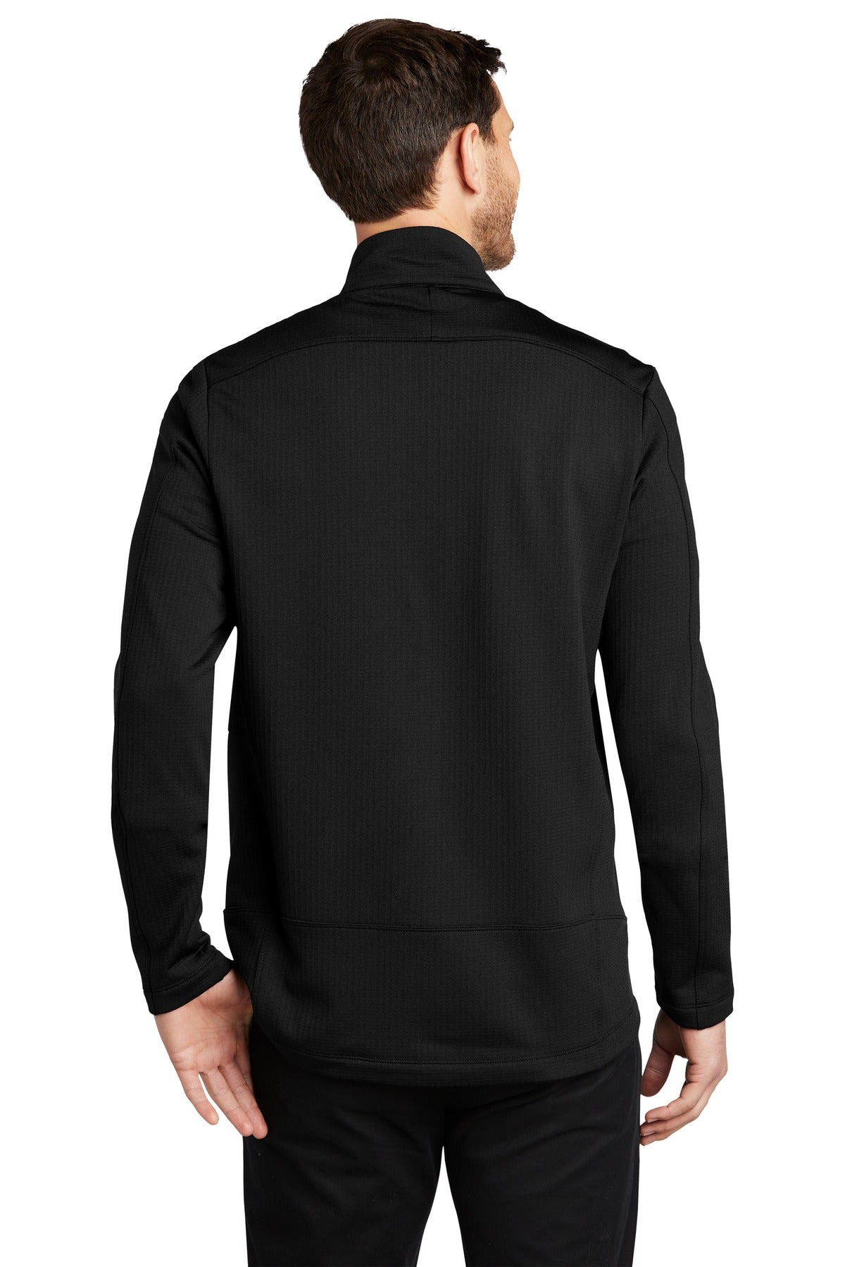 Port Authority Men's Grid Fleece Jacket. F239