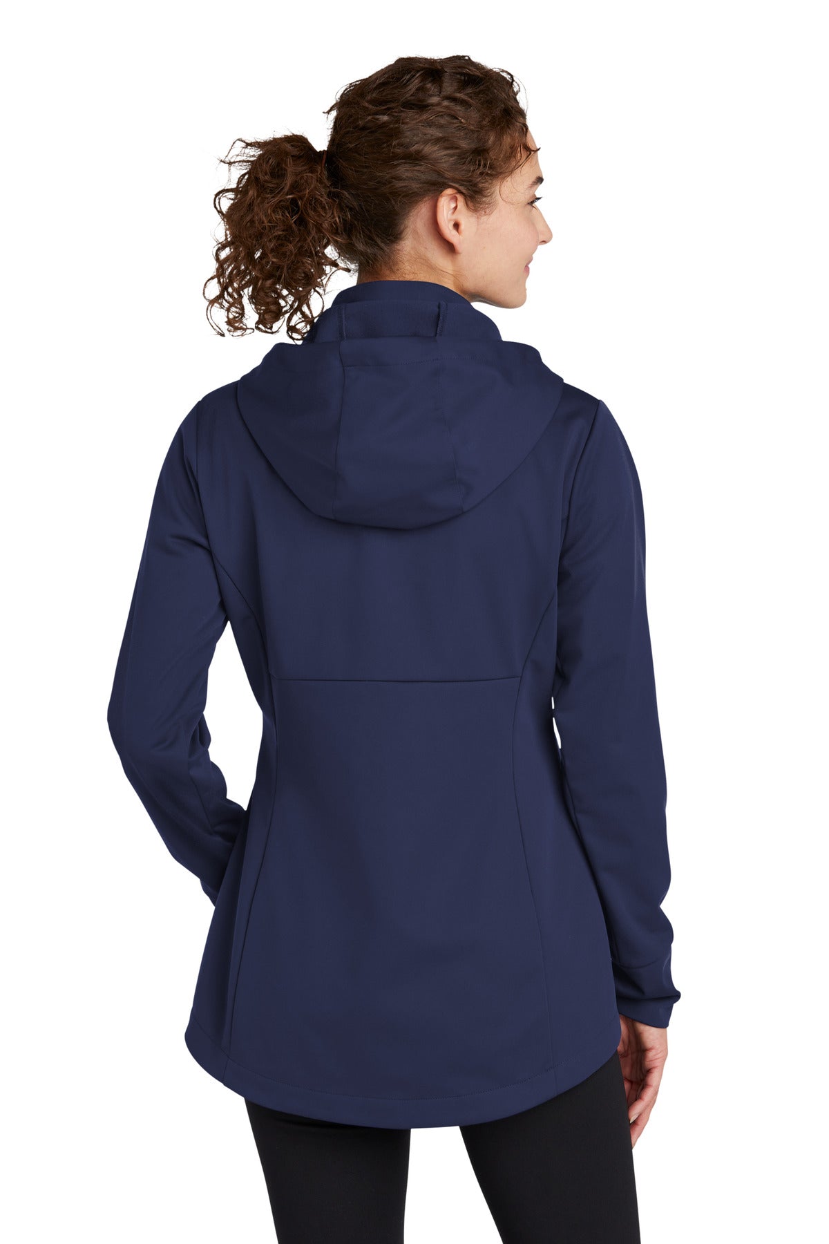 Sport-Tek Women's Hooded Soft Shell Jacket. LST980