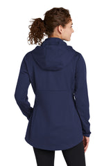 Sport-Tek Women's Hooded Soft Shell Jacket. LST980
