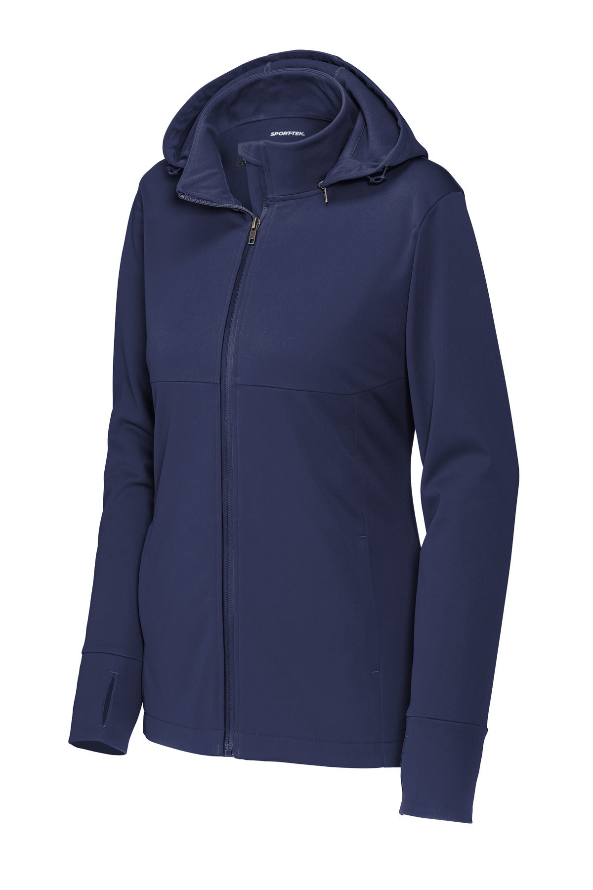 Sport-Tek Women's Hooded Soft Shell Jacket. LST980