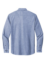 Port Authority Men's Long Sleeve Chambray Easy Care Shirt W382