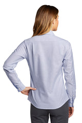 Port Authority Women's SuperPro Oxford Stripe Shirt. LW657