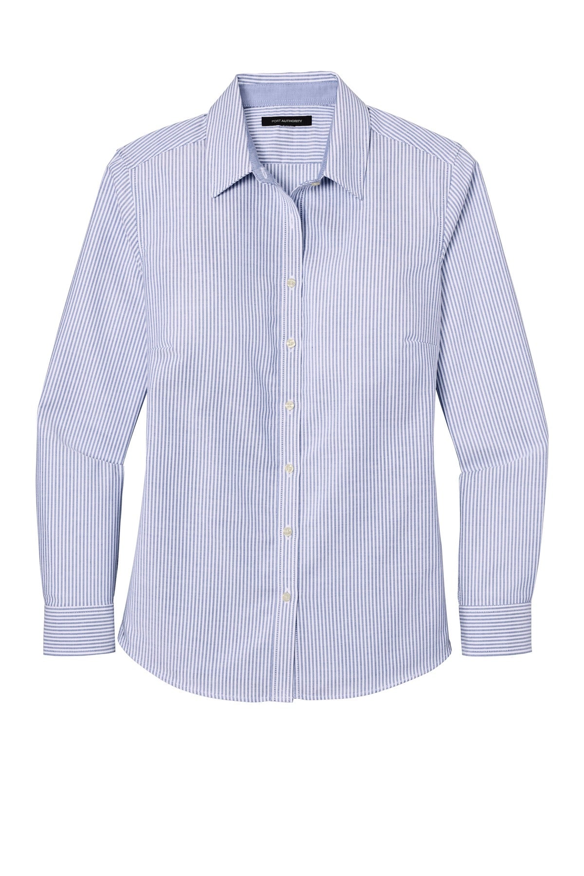 Port Authority Women's SuperPro Oxford Stripe Shirt. LW657