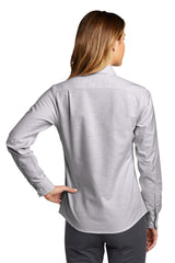 Port Authority Women's SuperPro Oxford Stripe Shirt. LW657