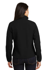 Port Authority Women's Textured Soft Shell Jacket. L705