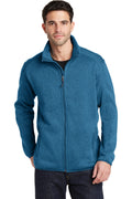 Port Authority Men's Sweater Fleece Jacket. F232