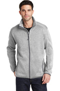 Port Authority Men's Sweater Fleece Jacket. F232