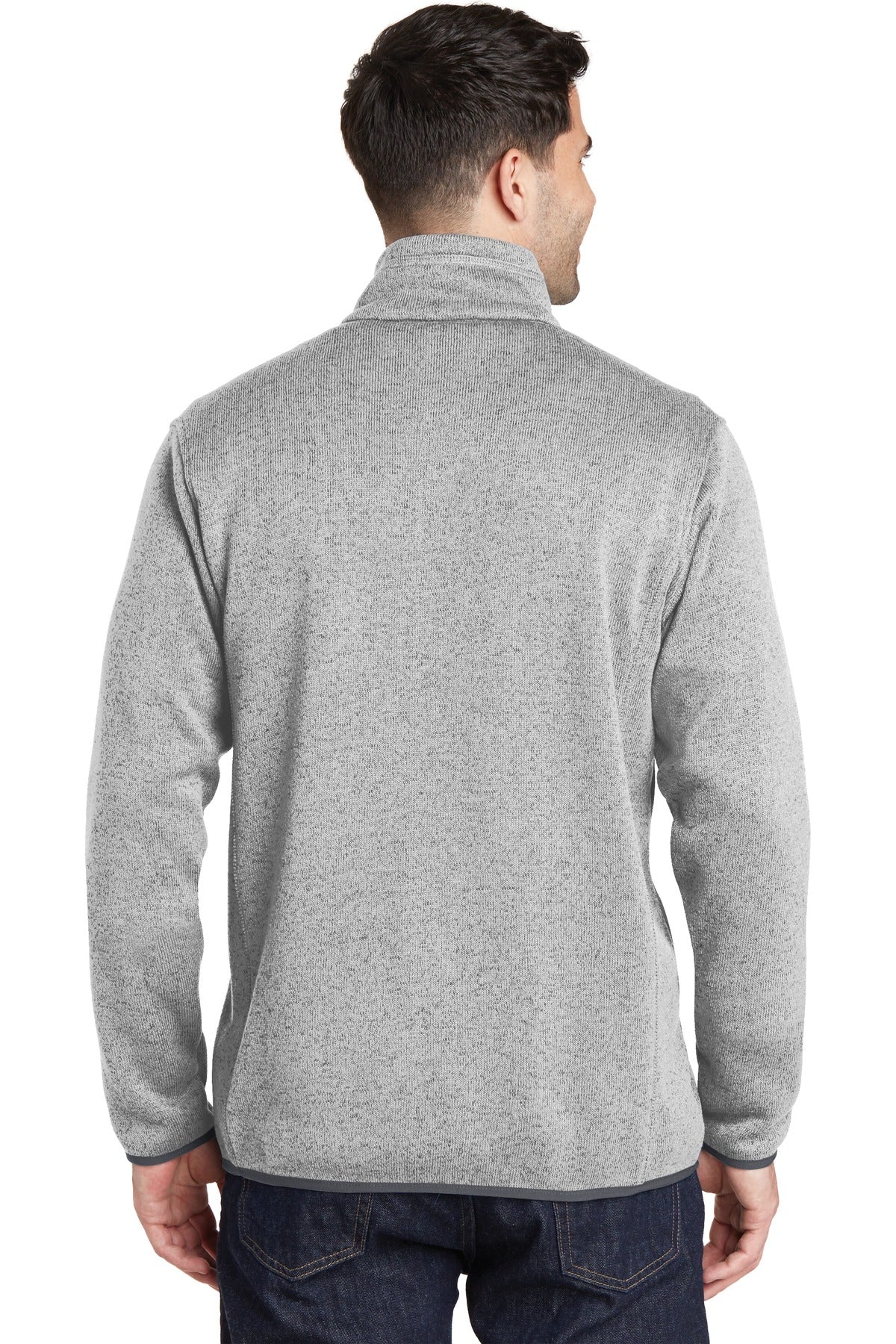 Port Authority Men's Sweater Fleece Jacket. F232