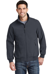 Port Authority Men's Soft Shell Bomber Jacket. J337