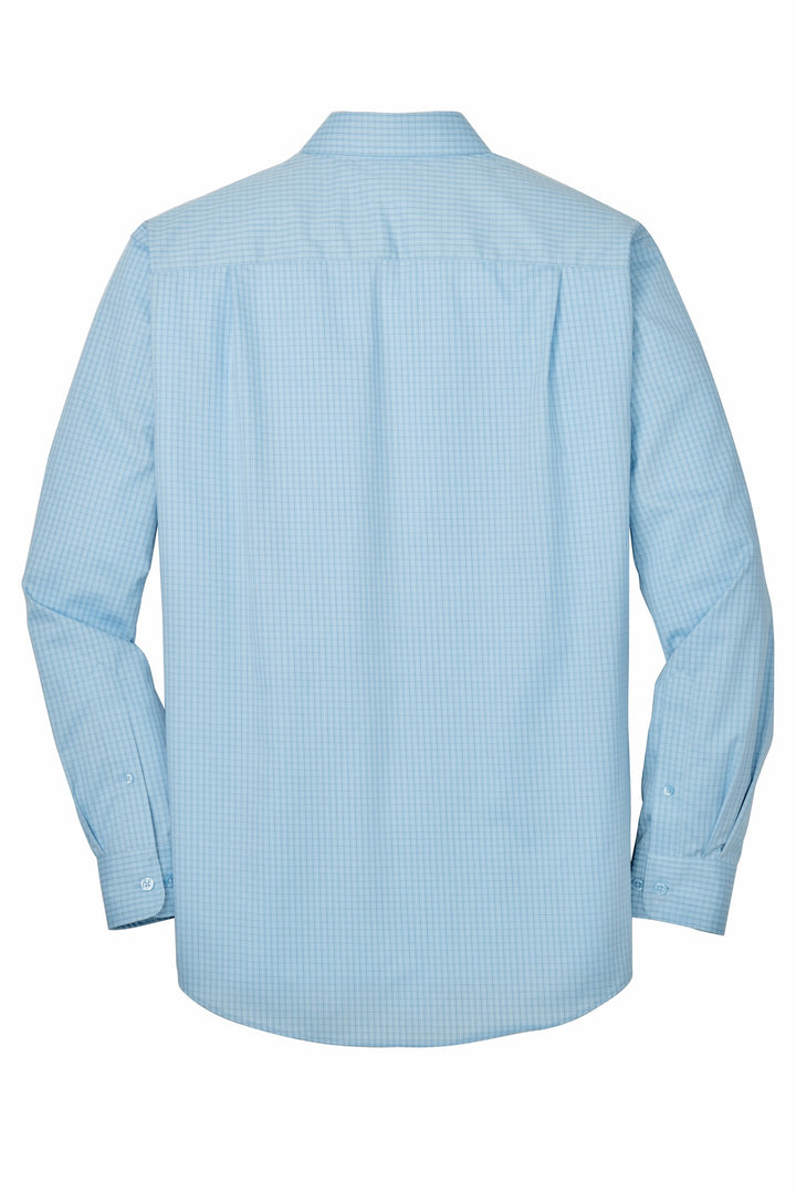 Port Authority Men's Micro Tattersall Easy Care Shirt. W643