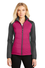 Port Authority Women's Hybrid Soft Shell Jacket. L787