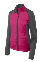 Port Authority Women's Hybrid Soft Shell Jacket. L787