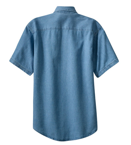 Port & Company Men's Short Sleeve Value Denim Shirt Port & Company