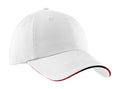 Port Authority Sandwich Bill Cap with Striped Closure
