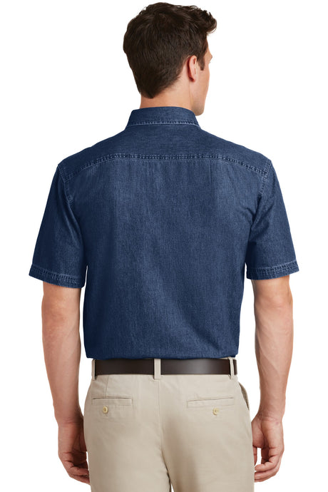Port & Company Men's Short Sleeve Value Denim Shirt Port & Company