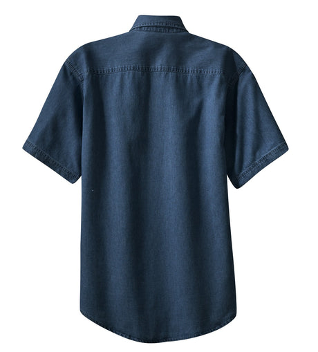 Port & Company Men's Short Sleeve Value Denim Shirt Port & Company